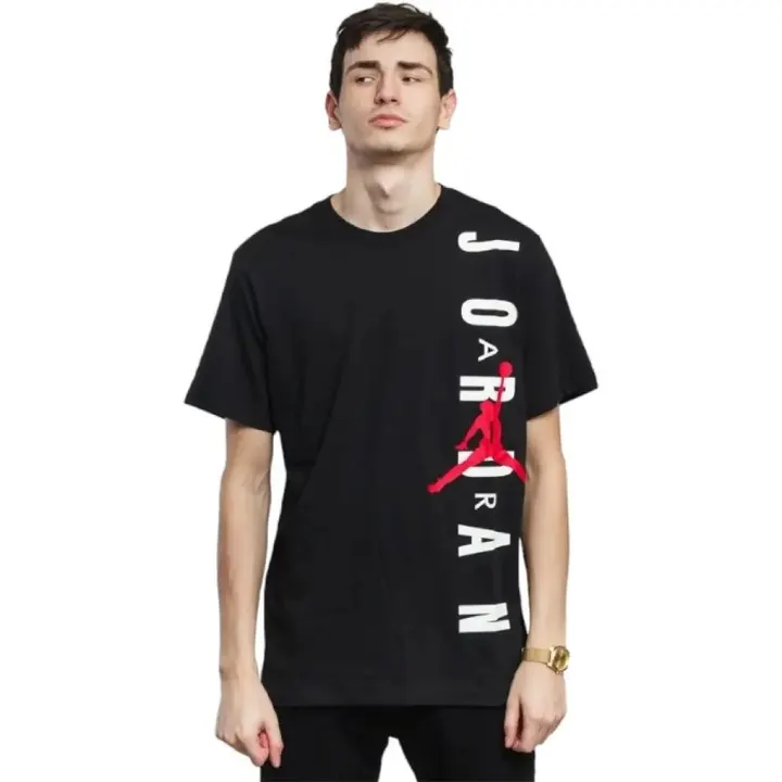 Футболка Чоловіча Jordan Jsw Tee Hybrid Vertical Black BV0086-010