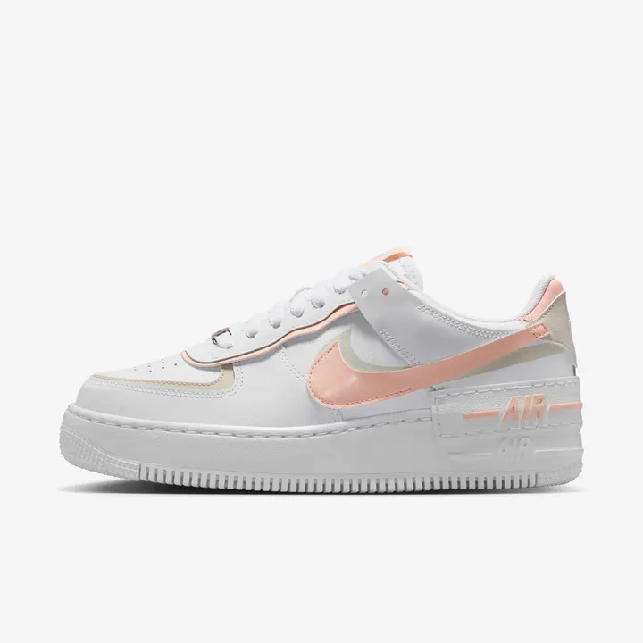Кросівки Чоловічі Nike Air Force 1 Shadow White/Light Orewood Brown/White/Washed Coral CI0919-121