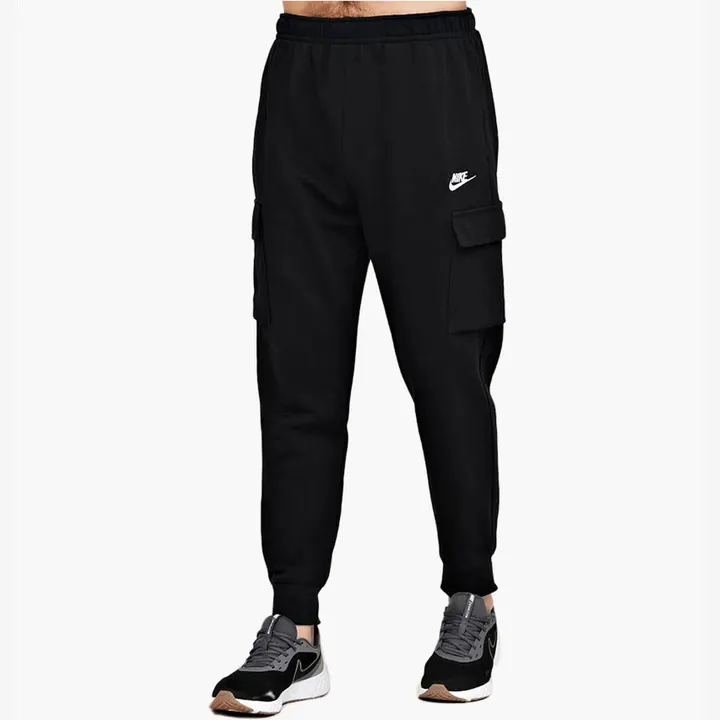 Штани Чоловічі Nike Sportswear Club French Terry Cargo Pants Black CZ9954-010
