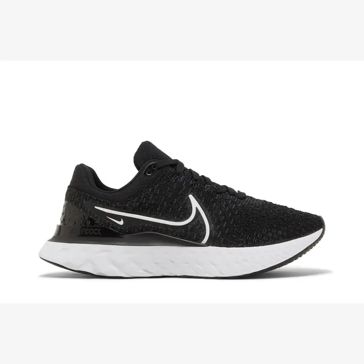 Кросівки Чоловічі Nike React Infinity Run Flyknit 3 Black/White DD3024-001