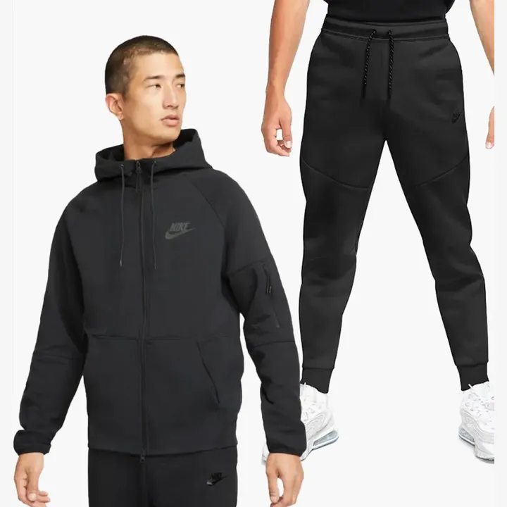 Спортивний костюм Чоловічий Nike Sportswear Hoodie Full-Zip Black DD5284-010_DD5293-010