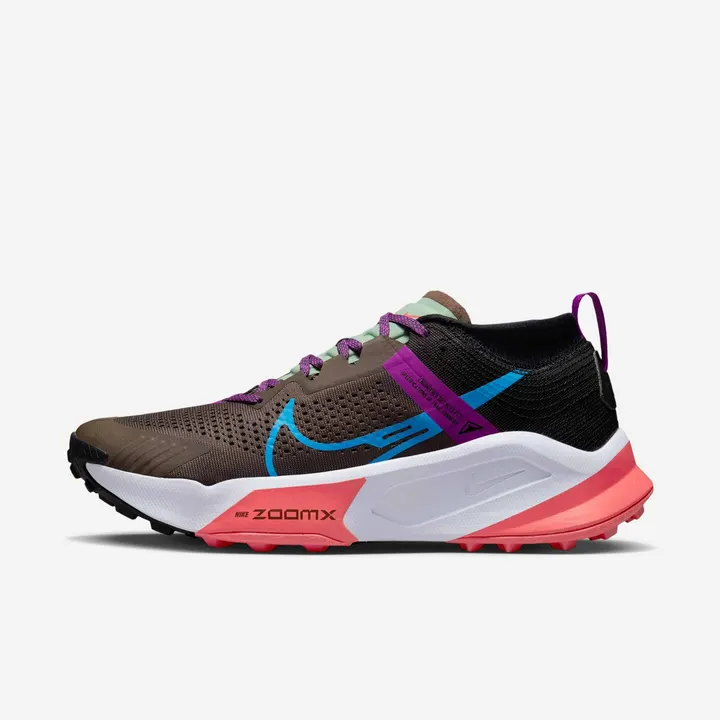 Кросівки Чоловічі Nike ZoomX Zegama Trail Ironstone/Black/Vivid Purple/Laser Blue DH0623-002
