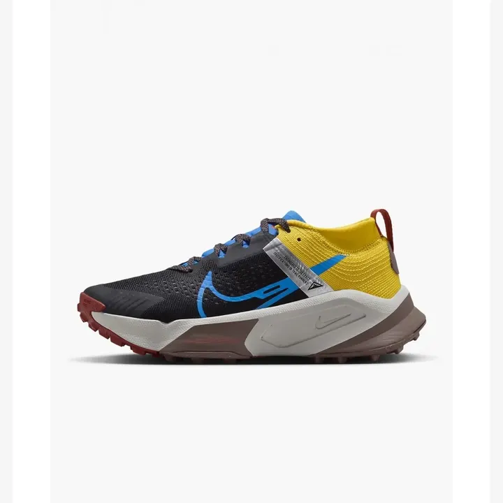 Кросівки Чоловічі Nike ZoomX Zegama Trail Black Light Photo Blue Sulfur DH0625-003