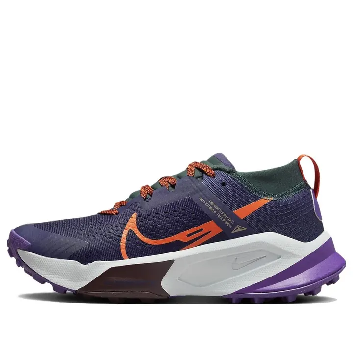 Кросівки Чоловічі Nike ZoomX Zegama Purple Ink/Safety Orange DH0625-500
