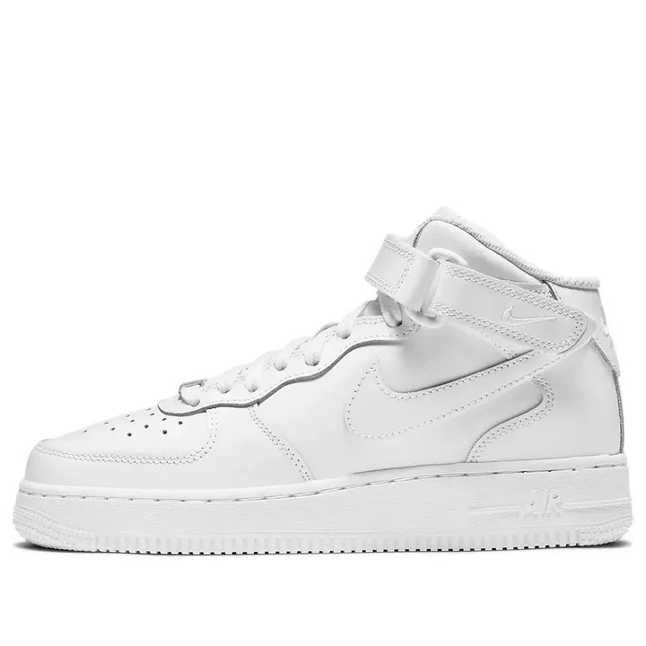 Кросівки Чоловічі Nike Air Force 1 Mid LE Triple White DH2933-111