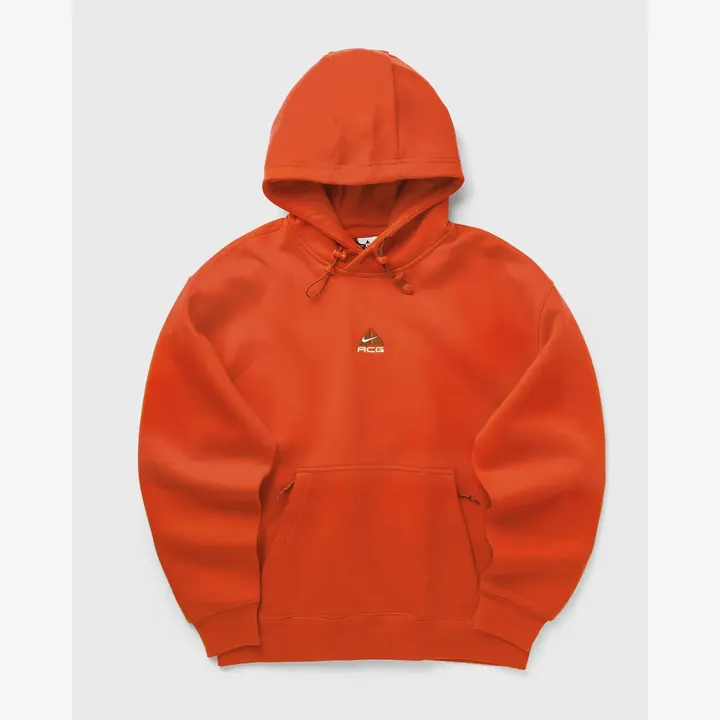 Худі Чоловіче Nike ACG Therma-FIT Fleece Pullover Hoodie Picante Red/Cinnamon/Summit White DH3087-633