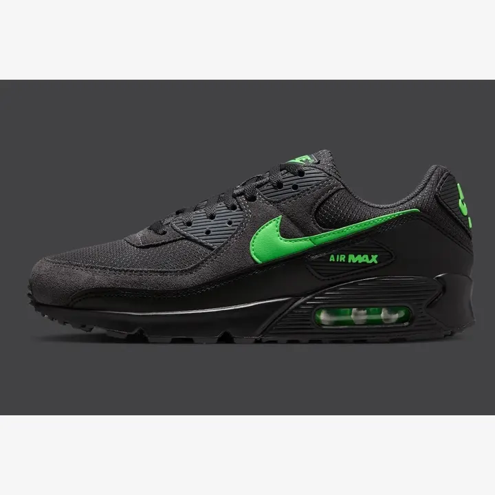 Кросівки Nike Air Max 90 Black/Green Strike DM0029-015