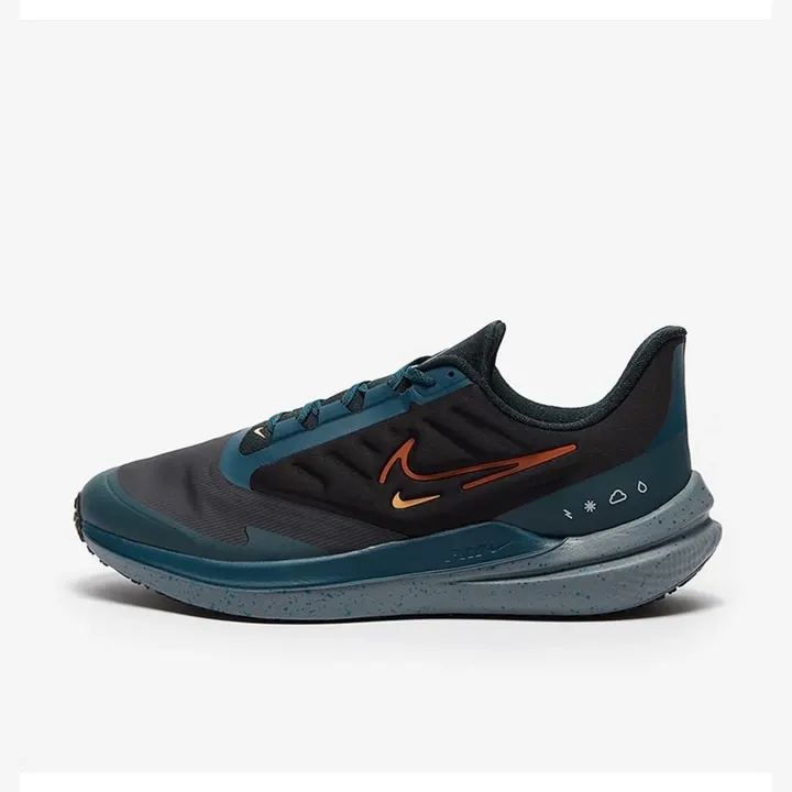 Кросівки Чоловічі Nike Air Zoom Winflo 9 Shield Black/Deep Jungle DM1106-002