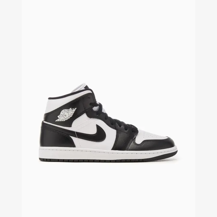 Кросівки Чоловічі Air Jordan 1 Mid White/Black/White DV0991-101