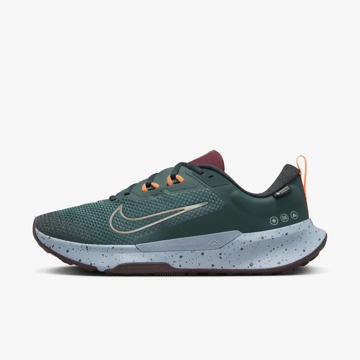 Кросівки Nike Juniper Trail 2 GORE-TEX Deep Jungle/Night Maroon/Safety Orange/Khaki FB2067-300
