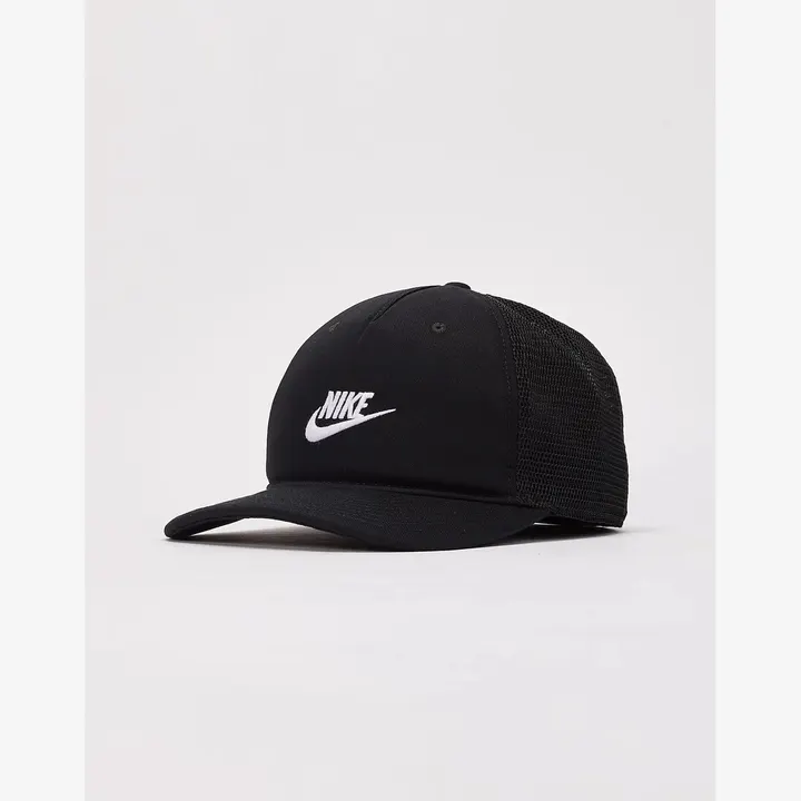 Кепка Чоловіча Nike Rise Structured Trucker Cap Black/Black/White FB5378-010