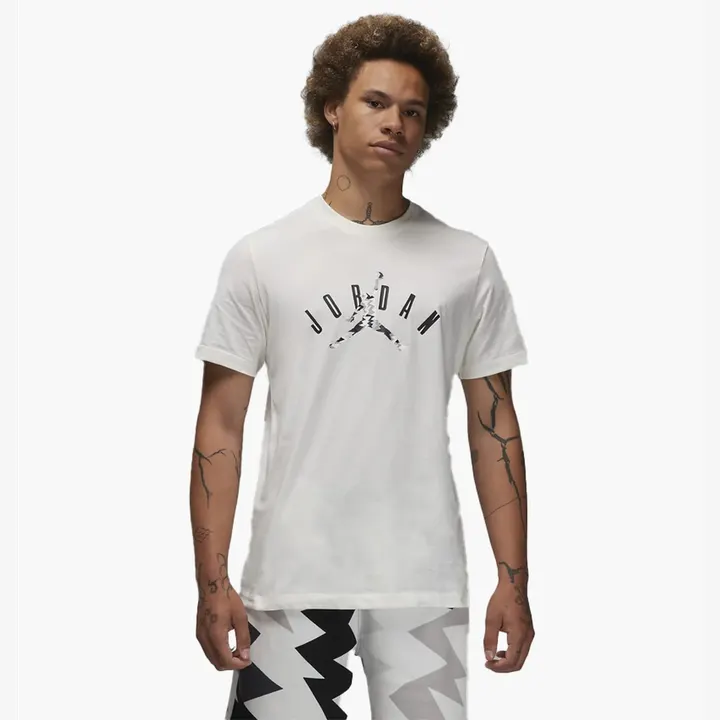 Футболка Чоловіча Air Jordan Flight MVP T-Shirt Sail/Black FB7365-133