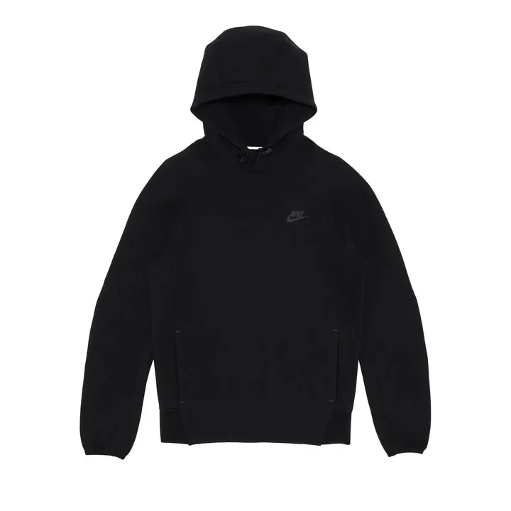 Худі Nike Sportswear Tech Fleece Pullover Hoodie Black/Black FB8016-010