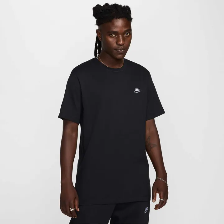 Футболка Чоловіча Nike Sportswear Club Tee Black/Cool Grey/White FD1184-013