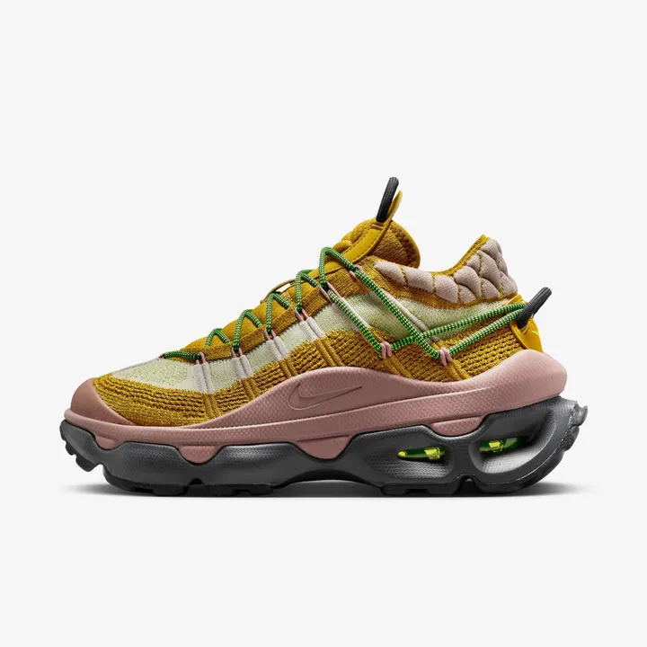 Кросівки Чоловічі Nike Air Max Flyknit Venture Bronzine/Smokey Mauve/Dark Smoke Grey/Volt FD2110-700