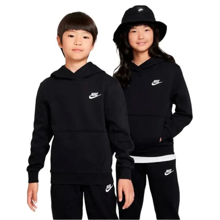 Худі Чоловіче Nike Sportswear Club Fleece Hoodie Black/White FD3000-010