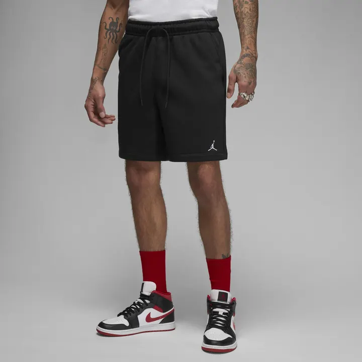 Шорти Чоловічі Jordan Essentials Fleece Short Black/White FJ7782-010