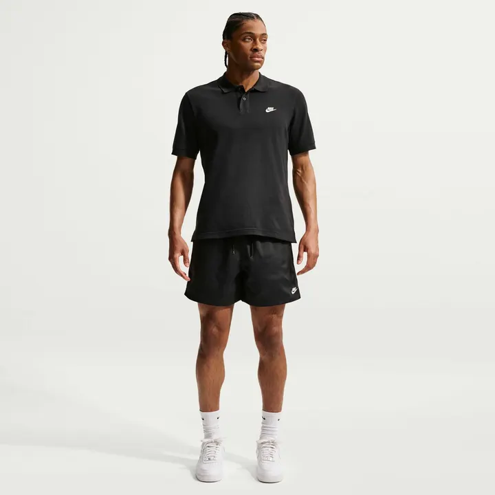 Шорти Чоловічі Nike Club Woven Flow Shorts Black/White FN3307-010