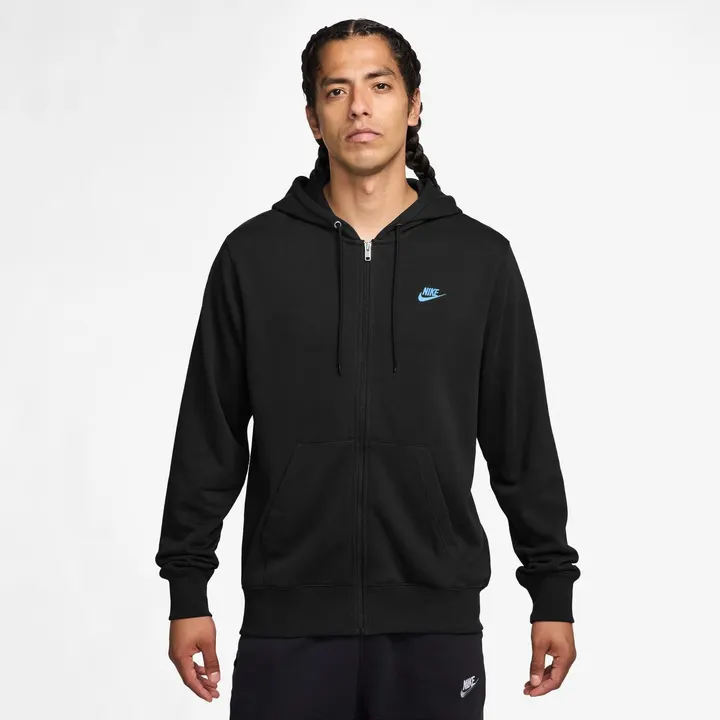 Кофта Чоловіча Nike Club Ft Fz Black FN3884-011