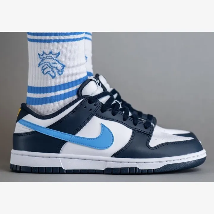Кросівки Чоловічі Nike Dunk Low Midnight Navy University Blue FN7800-400