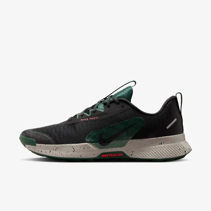 Кросівки Чоловічі Nike Juniper Trail 3 Black/Black/Fir/Bright Crimson FQ0904-006
