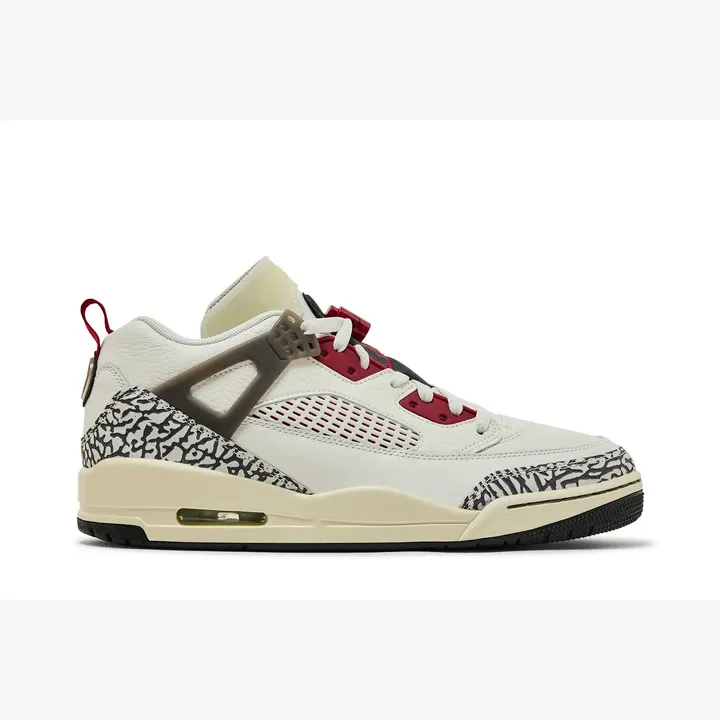 Кросівки Air Jordan Spizike Low Sail Cement Varsity Red FQ1759-116
