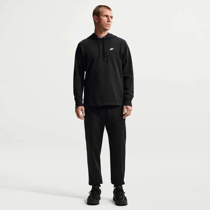 Штани Чоловічі Nike Club Knit Joggers Black/White FQ4330-010