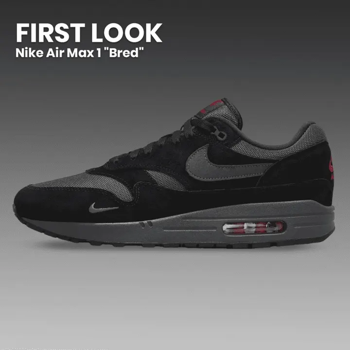 Кросівки Nike Air Max 1 Bred FV6910-001