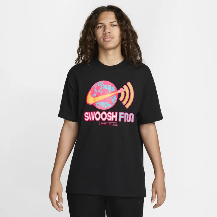 Футболка Чоловіча Nike Swoosh FM Tee Black FZ5404-010