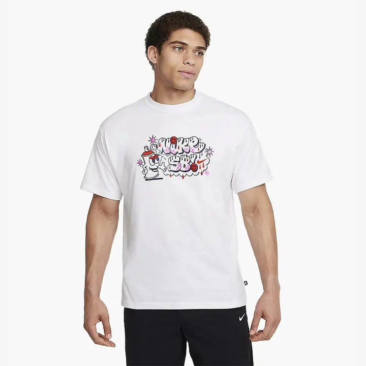 Футболка Чоловіча Nike Tee SB Grafitti White FZ6712-100