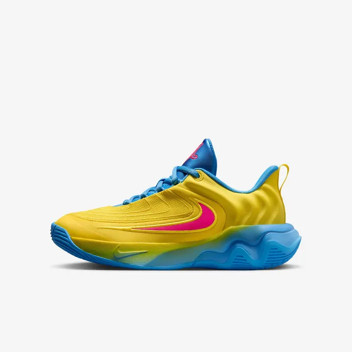Кросівки Чоловічі Nike Giannis Immortality 4 Lightning/University Blue/Hyper Pink FZ6734-700