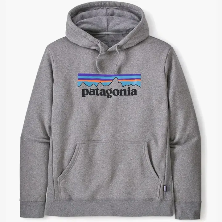 Худі Чоловіче Patagonia P-6 Logo Uprisal Hoody Gravel Heather Grey GLH39622