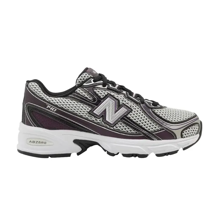 Кросівки Чоловічі New Balance 740 Black Silver Purple GR740ZD