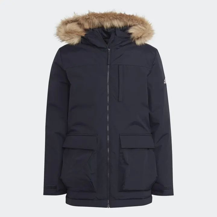 Куртка Чоловіча Adidas Fur Hooded Parka Blue GT1701