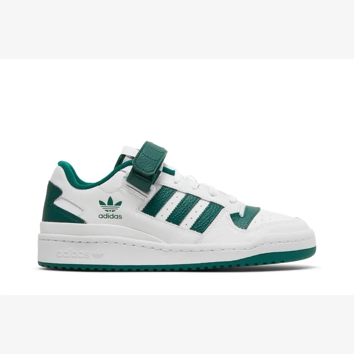 Кеди Чоловічі adidas Forum Low White Collegiate Green GY5835