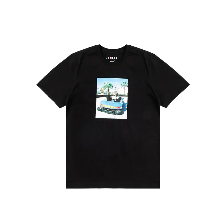 Футболка Чоловіча Jordan Photo Tee Black/White HJ2401-010