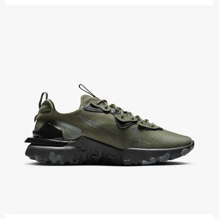 Кросівки Чоловічі Nike React Vision Medium Olive/Cool Grey/Black HQ3819-200
