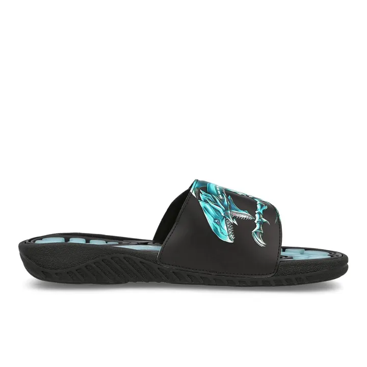 Шльопанці Чоловічі Adidas Reptossage x Yu-Gi-Oh Blue Eyes White Dragon HQ4276