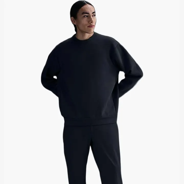 Худі Чоловіче Nike 24.7 ImpossiblySoft Dri-FIT Crew Black/Dark Smoke Grey HQ6964-010