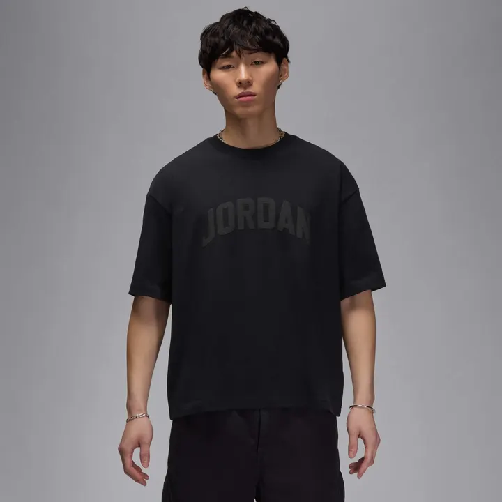 Футболка Чоловіча Jordan Flight Essentials Boxy T-Shirt Black/Black HQ8935-010