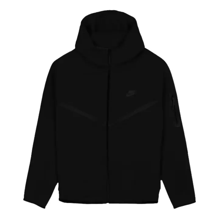 Худі Чоловіче Nike Tech Fleece Black HV0949-010