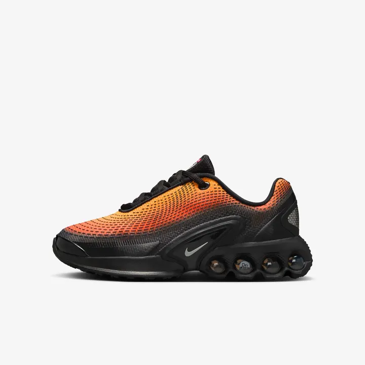 Кросівки Чоловічі Nike Air Max DN GS Black/Laser Orange/Total Orange/Light Smoke Grey IB2868-001
