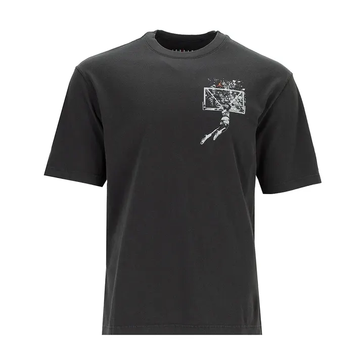 Футболка Чоловіча Jordan Brooklyn Oversized Graphic T-Shirt Off Noir IB3297-045