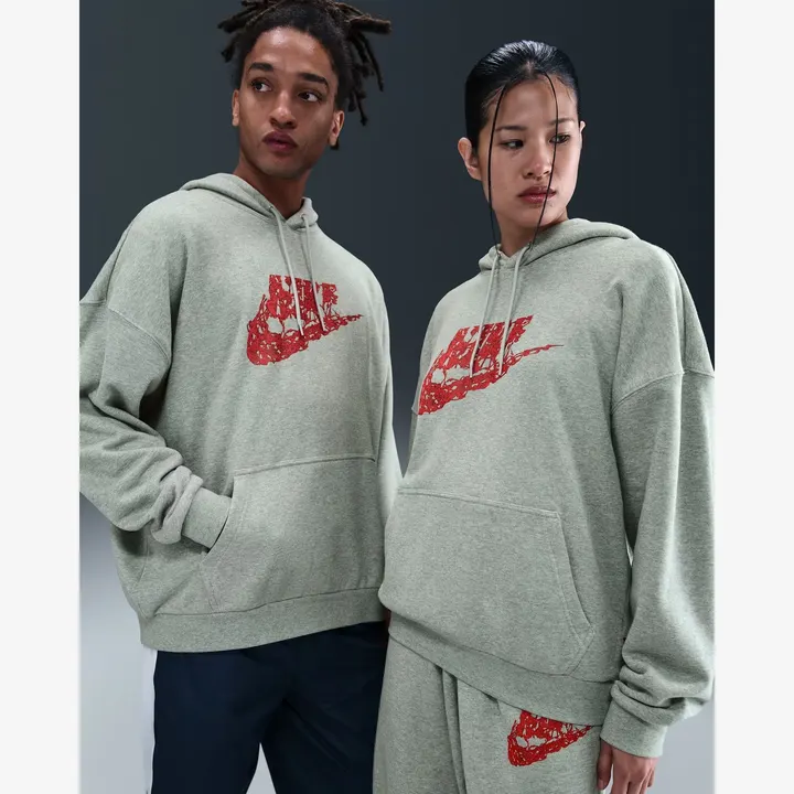Худі Чоловіче Nike Hoodie Stranger Things Grey IB5660-063