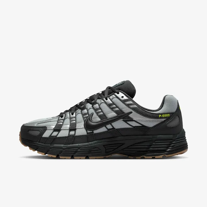 Кросівки Чоловічі Nike P-6000 Grey Fog/Anthracite/Volt/Black IQ0577-025
