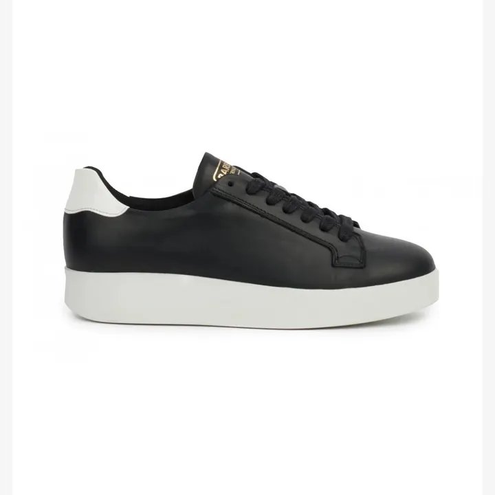 Кросівки Жіночі Barbour Leather Trainers Black/White LFO0407BK32