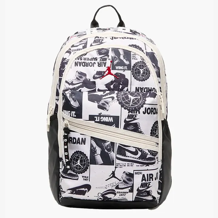 Jordan Backpack Patrol Monogram White