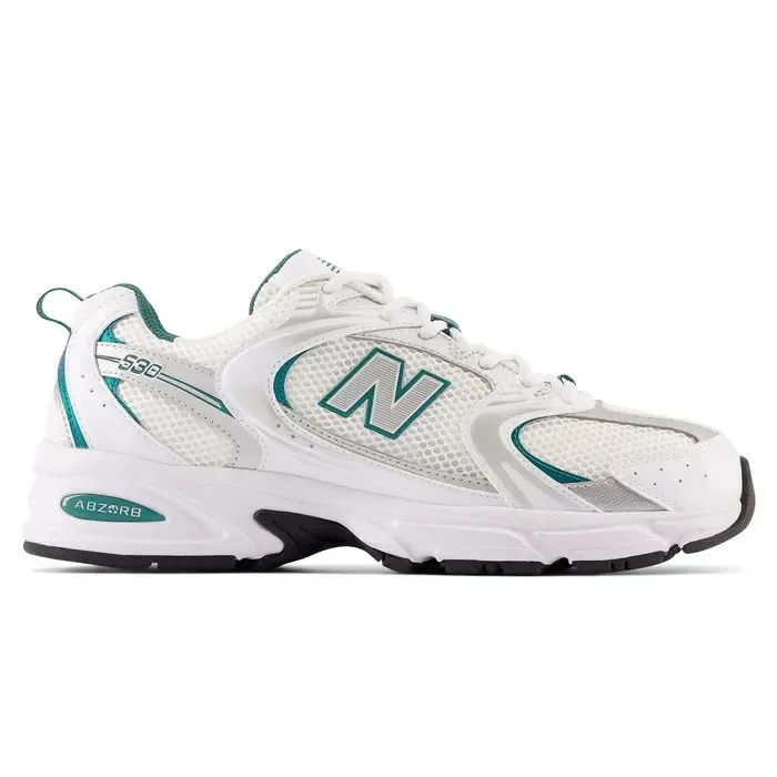 Кросівки Чоловічі New Balance 530 White Silver Metallic Mr530Ab