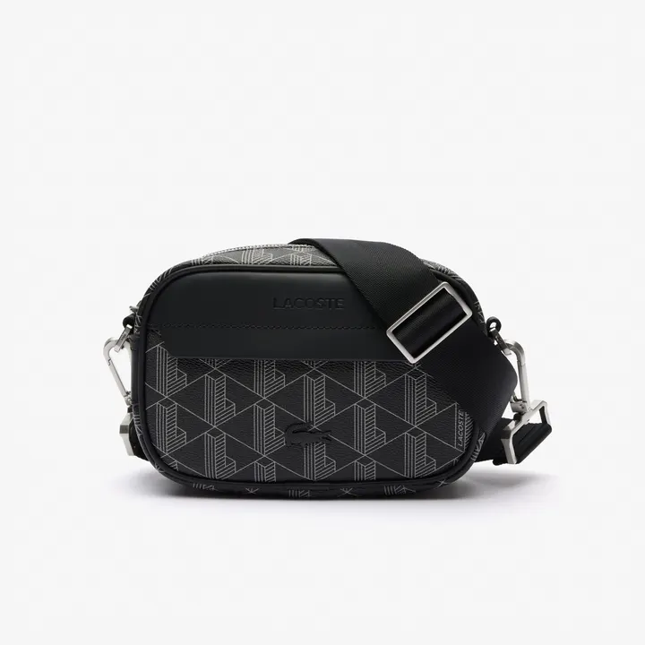Сумка Lacoste The Blend Monogram Noir Gris NH3650LX.H45