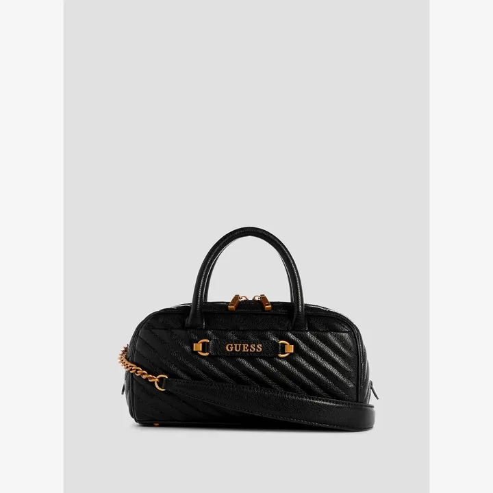 Сумка Жіноча Guess Sela Box Satchel Black QB949508